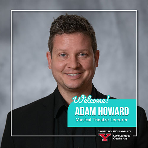 Cliffe College of Creative Arts welcomes Adam Howard to faculty
