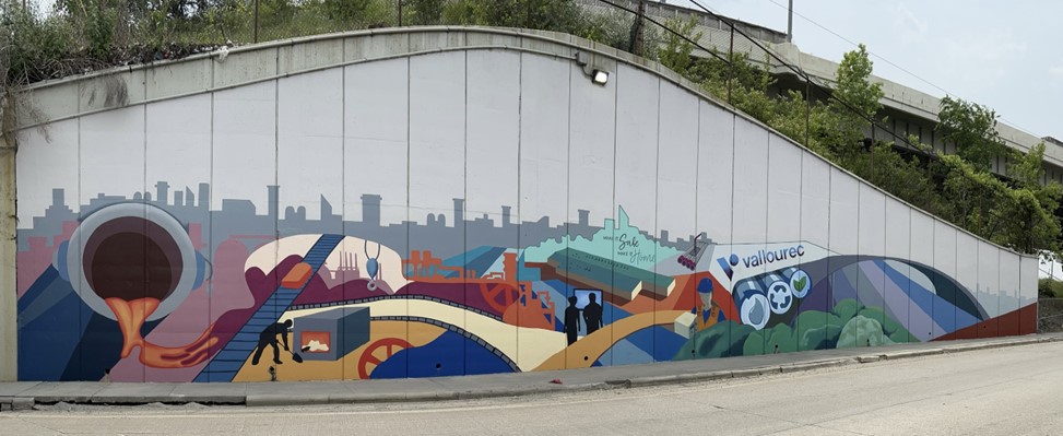 Youngstown CityScape awards TREK and Vallourec Star murals