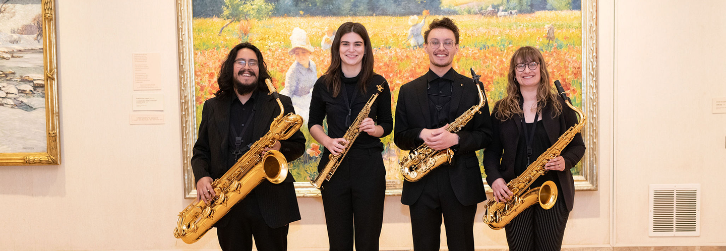 saxophone players