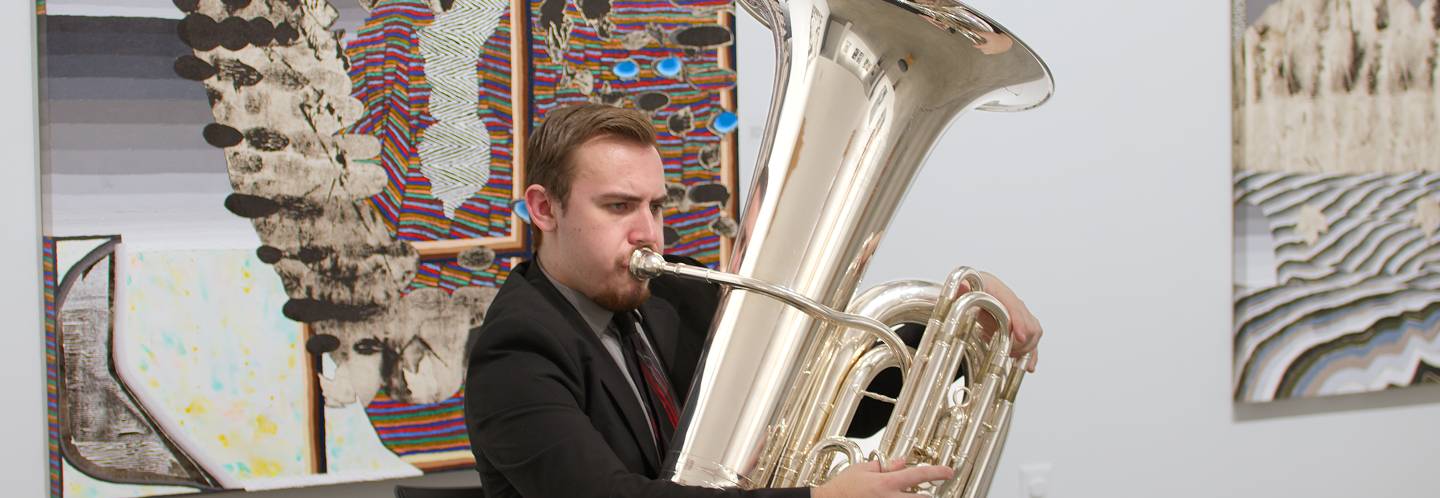 Tuba player