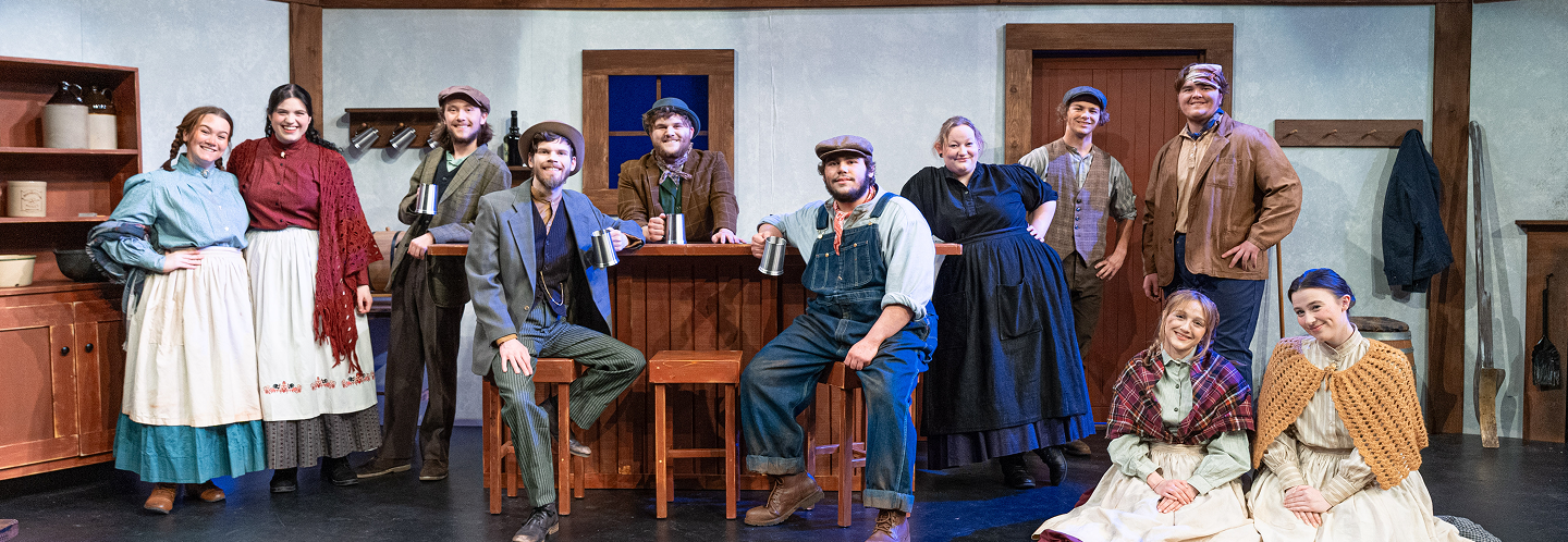 group photo of Playboy of the Western World