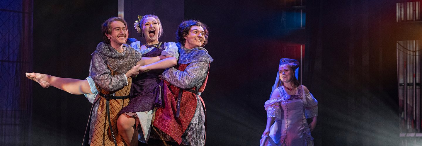 Once upon a mattress performers