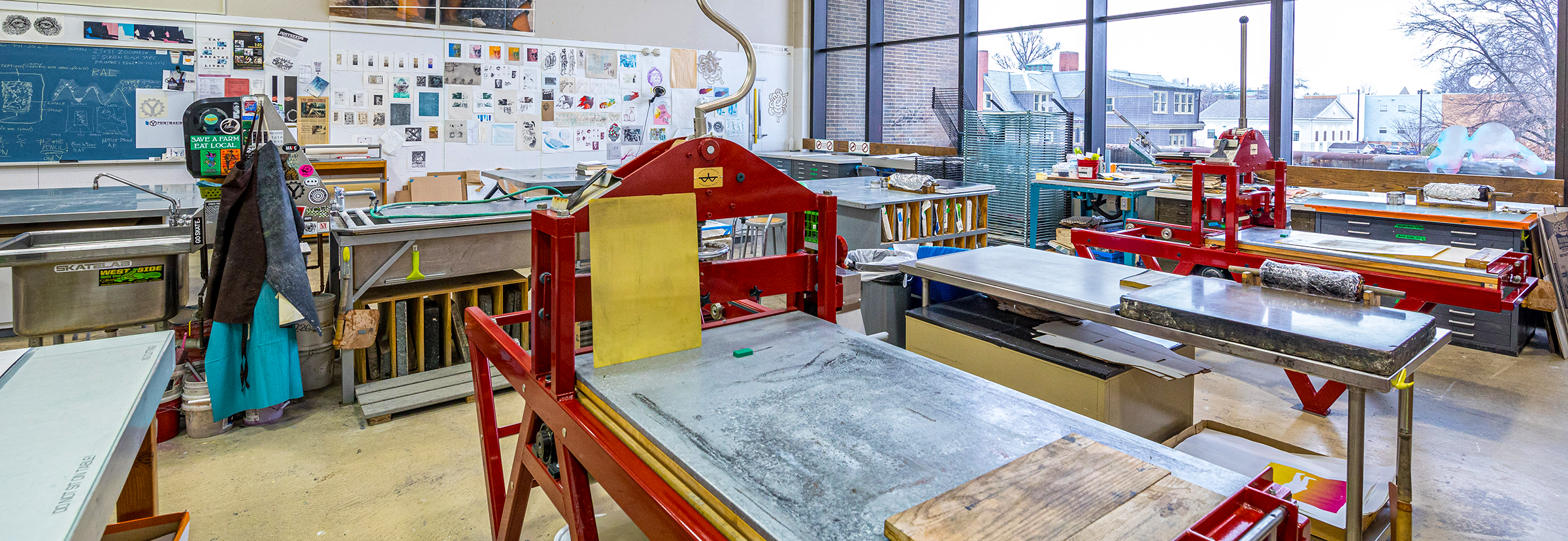 printmaking studio