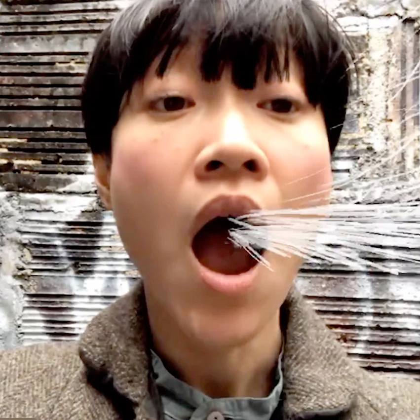 Portrait of Beecher artist Molmol Kuo